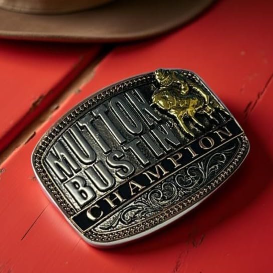 Montana Silversmiths Youth Aspiring Young Cowboy Rodeo Champion Western Attitude Belt Buckle