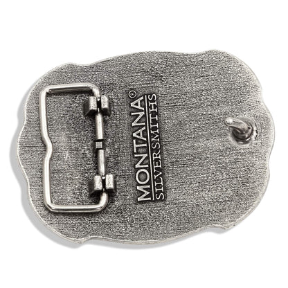 Montana Silversmiths Officially Licensed John Deere Farming Western Belt Buckle