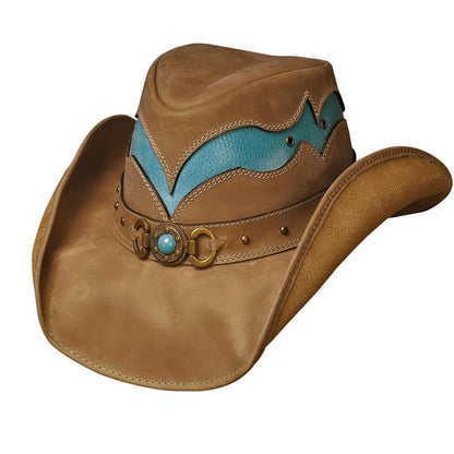 Bullhide Hats 4018Ct Cascade Range Small Camel/Turquoise Cowboy Hat