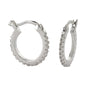 Montana Silversmiths Womens Monta Silversmith Classic Small Hoop Earrings Na