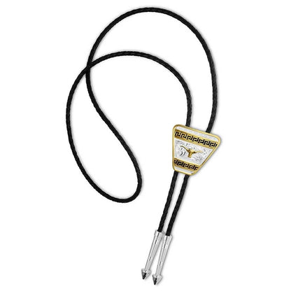 Montana Silversmiths Western Lifestyle Braided Leather Cord Silver Finished Arrow Pointed Tips Southwestern Style Bolo Tie