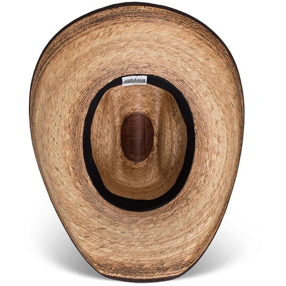 RESISTOL Amarillo Sky Palm 4-1/8" Brim Straw Cowboy Hat Palm