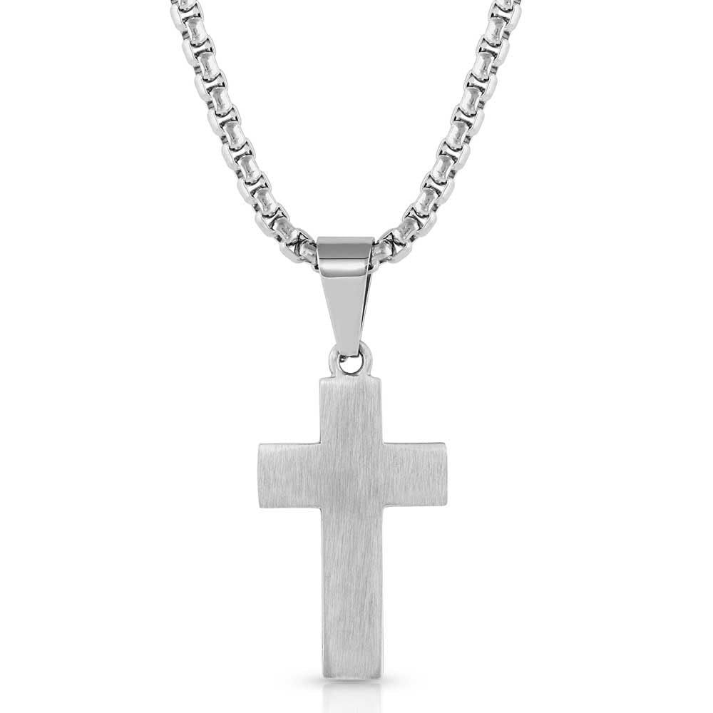 Montana Silversmiths Western Lifestyle Men's Cross Necklace