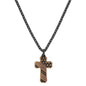 Montana Silversmiths Faded Glory Cross Necklace - NC3771BLB