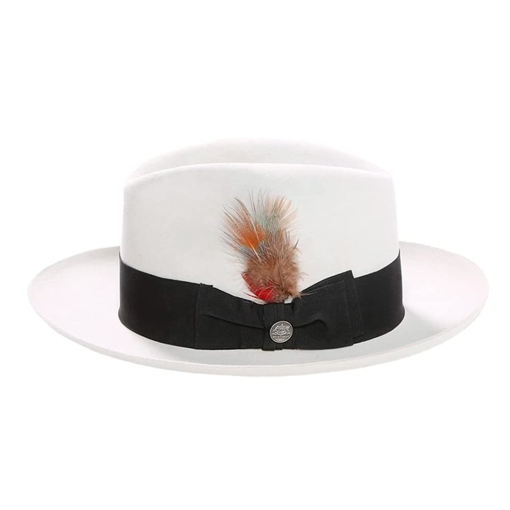 Stetson Temple Fur Felt Fedora Hat