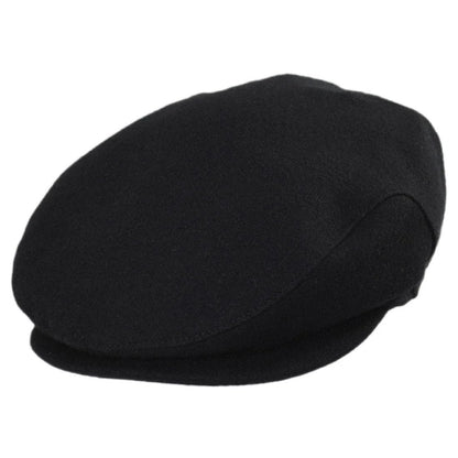 Wigens Carl Men's Classic Longshoreman 100% Wool Ivy Cap with Earflaps