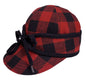 Broner Mens Ole' Railways Work Cap with Quilted Lining and Inside Earflaps
