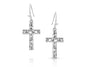 Montana Silversmiths Heartfelt Faith Cross Earrings - ER5699