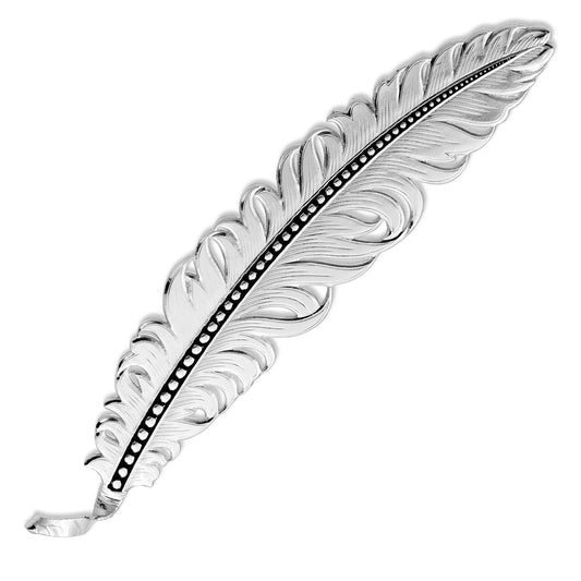 Montana Silversmiths Women's Classic Hat Feather - Hf4059bk