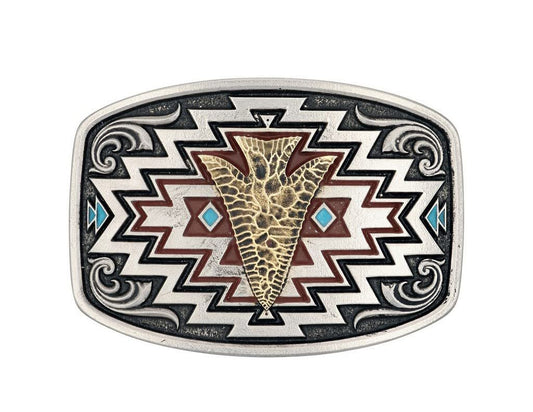 Montana Silversmiths Women's Center Of It All Arrow Belt Buckle - A872