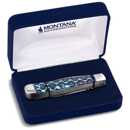 Montana Silversmiths Trapper Folding Pocket Knife