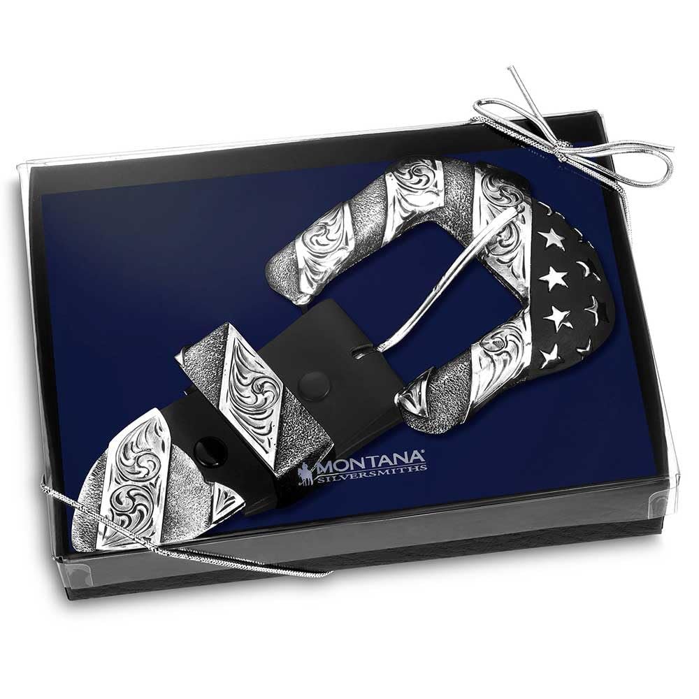 Montana Silversmiths Western Lifestyle 3 Piece Buckle Set