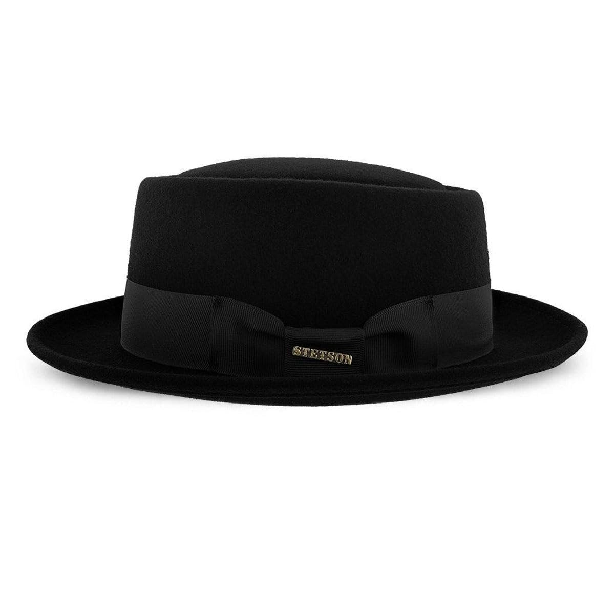 Stetson Cranston Wool Felt Porkpie Hat