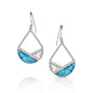 Montana Silversmiths Western Lifestyle Crafted Turquoise Drop/Dangle Earrings