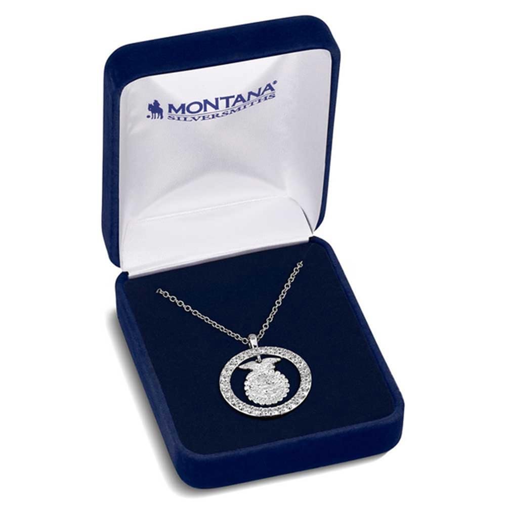 Montana Silversmiths Officially Licensed FFA Future Farmers of America Western Lifestyle Necklace