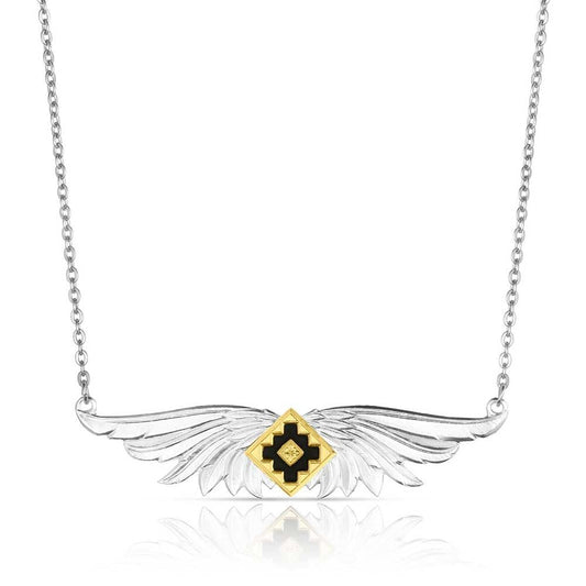 Montana Silversmiths Western Lifestyle Women's Feather Necklace