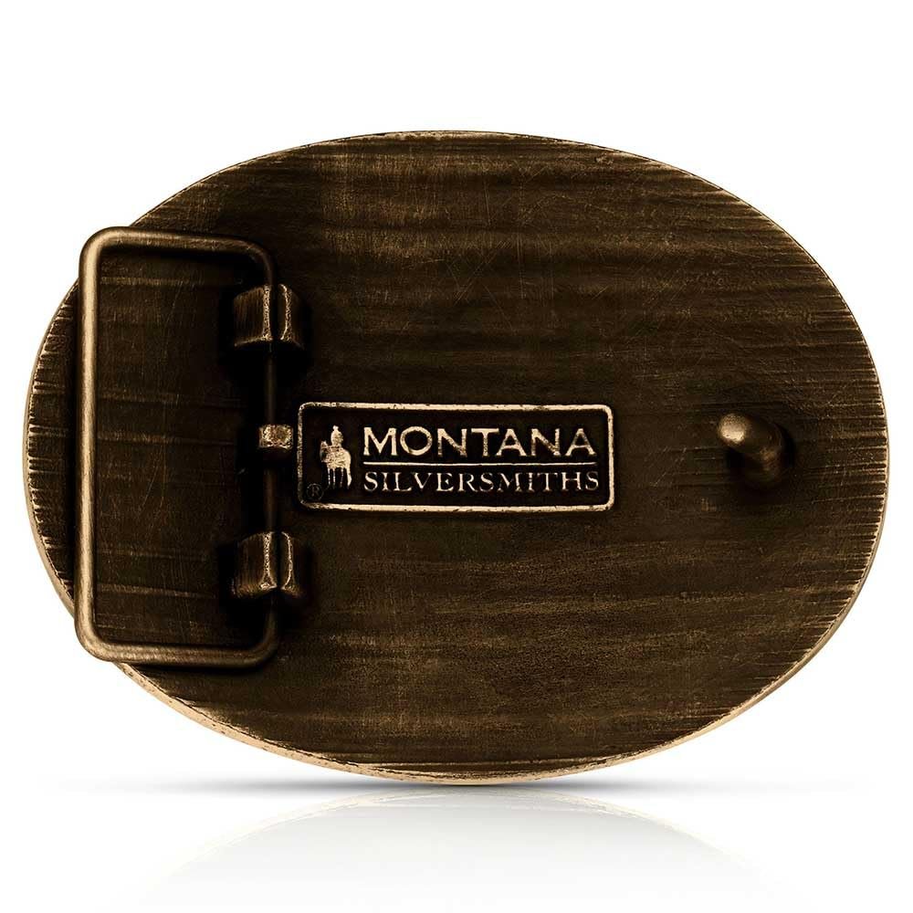 Montana Silversmiths 2nd Amendment Series Attitude Western Belt Buckle