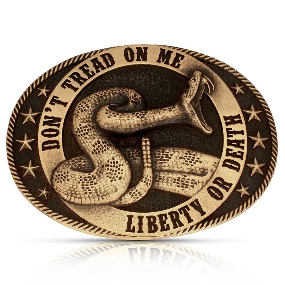 Montana Silversmiths 2nd Amendment Series Attitude Western Belt Buckle