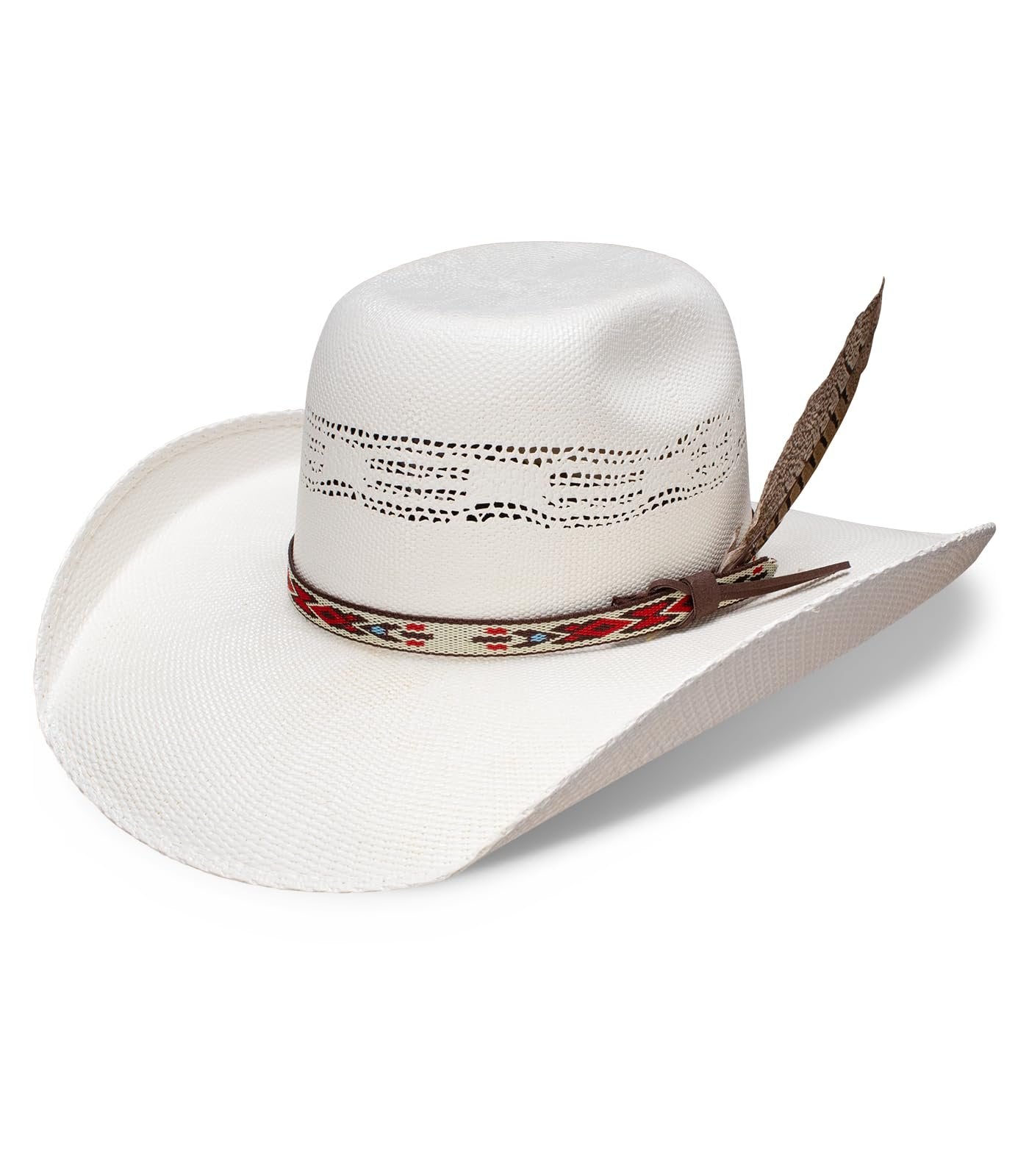 RESISTOL Young Gun Jr 4" Brim Straw Cowboy Hat Natural OS