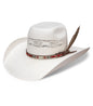 RESISTOL Young Gun Jr 4" Brim Straw Cowboy Hat Natural OS