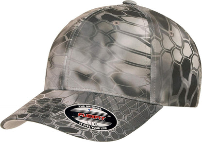 Flexfit Men's Wooly Combed Twill Fitted Baseball Cap