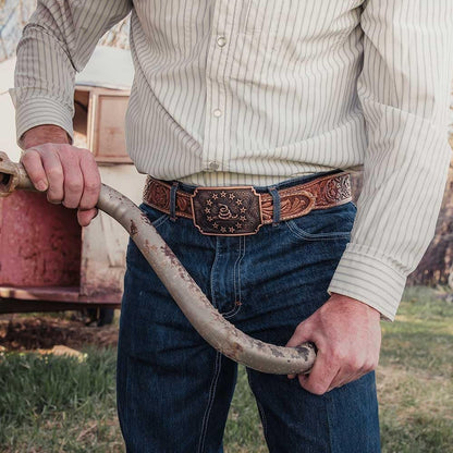 Montana Silversmiths 2nd Amendment Series Attitude Western Belt Buckle