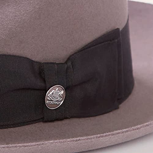 Stetson Temple Fur Felt Fedora Hat