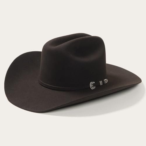 Stetson Men's 6X Skyline Hat, Chocalate, Size 7 3/8 Chocolate