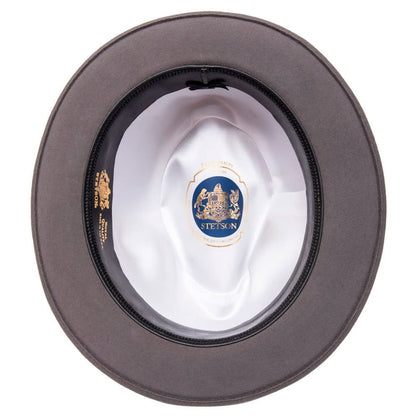 Stetson Men's Saxon Royal Quality Fur Felt Hat, Caribou, 6.875