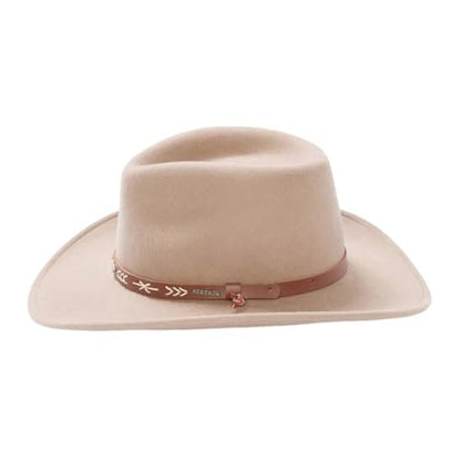 Stetson Men's Santa Fe Crushable Wool Hat (Black, Large)