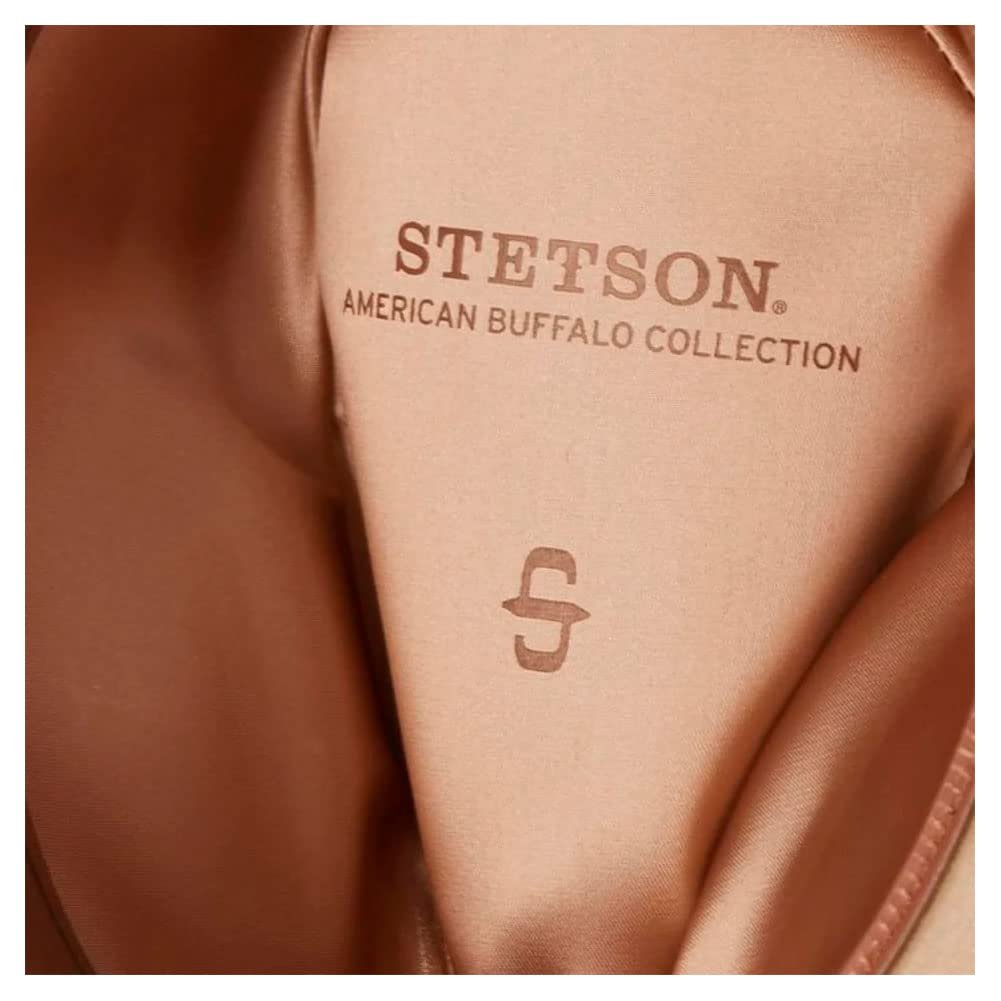 Stetson Unisex Powder River 4X Felt Cowboy Hat Mink 7 5/8 Brown