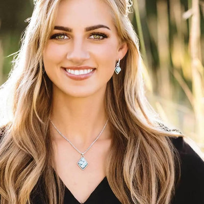 Montana Silversmiths Western Lifestyle Crafted Turquoise Drop/Dangle Earrings