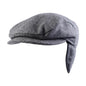 Wigens Carl Men's Classic Longshoreman 100% Wool Ivy Cap with Earflaps