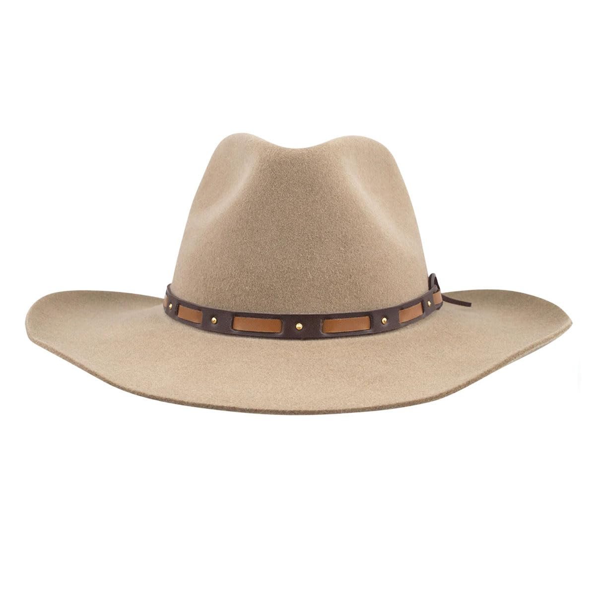 Stetson Hutchins 3X Wool Felt Stone Cowboy Hat (SWHUTC-403420)