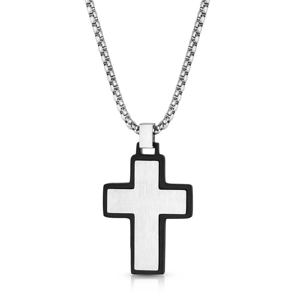 Montana Silversmiths Western Lifestyle Men's Cross Necklace