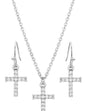Montana Silversmiths Western Lifestyle Cross Jewelry Set