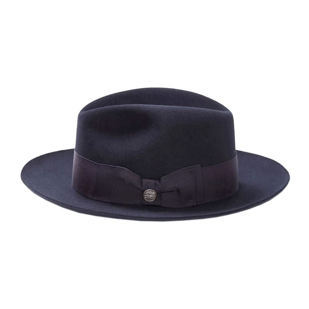 Stetson Temple Fur Felt Fedora Hat