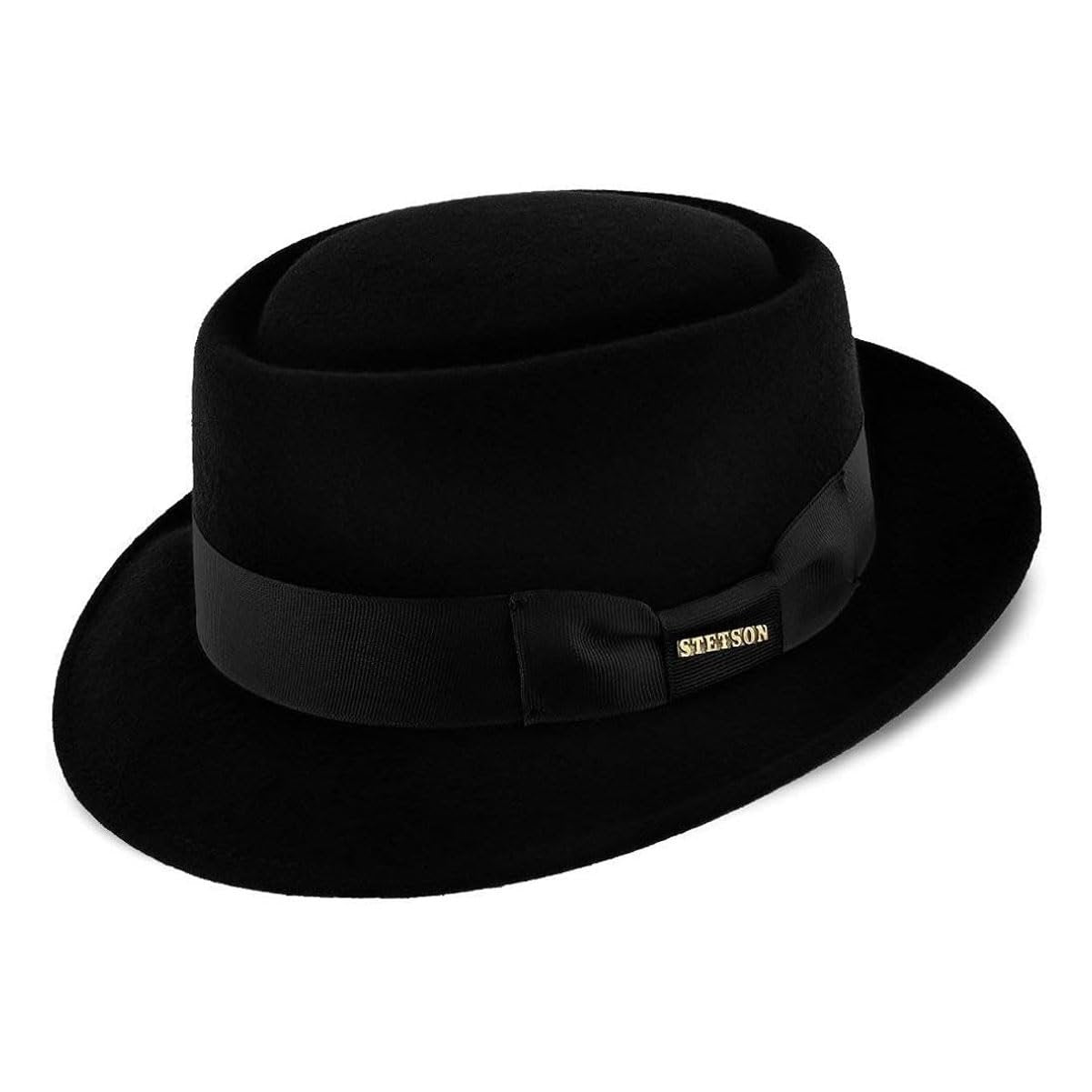 Stetson Cranston Wool Felt Porkpie Hat