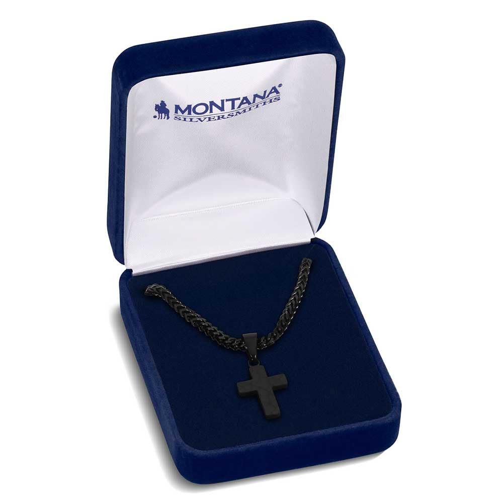 Montana Silversmiths Western Lifestyle Men's Cross Necklace