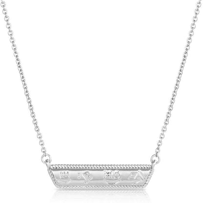 Montana Silversmiths Western Lifestyle Women's Bar Necklace
