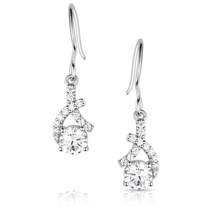Montana Silversmiths Western Lifestyle Crystal Earrings