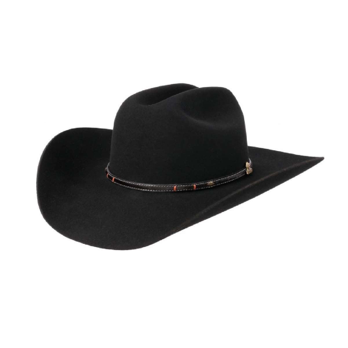 Stetson Unisex Powder River 4X Felt Cowboy Hat Mink 7 5/8 Brown