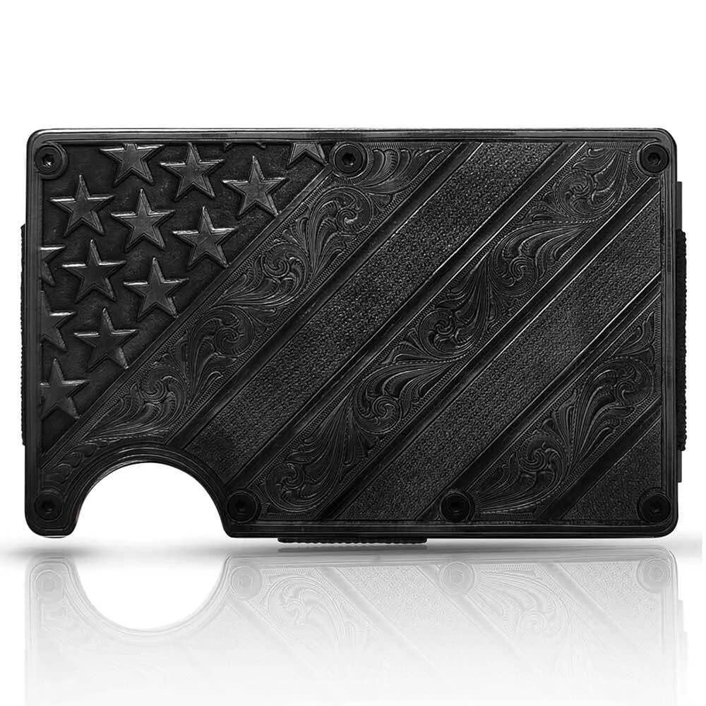 Montana Silversmiths Made in the USA Western Lifestyle Credit Card & Cash Case