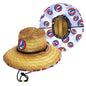 Peter Grimm, Grateful Dead Lifeguard Sunhats, Straw Unisex