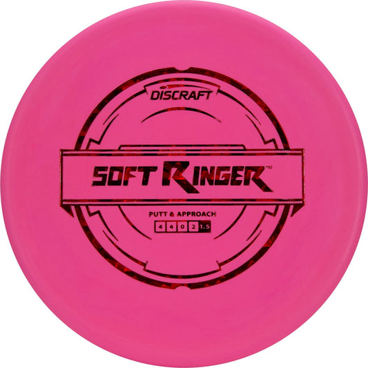 Discraft Soft Ringer 173-174 Gram Putt and Approach Golf Disc