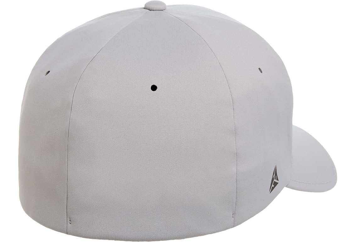Flexfit Men's Delta Seamless Cap, Silver, XX-Large