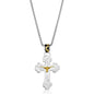 Montana Silversmiths Western Lifestyle Made in the USA Men's Christian Faith Cross Pendant Necklace
