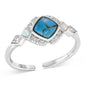 Montana Silversmiths Western Lifestyle Crafted Turquoise Wrap Ring