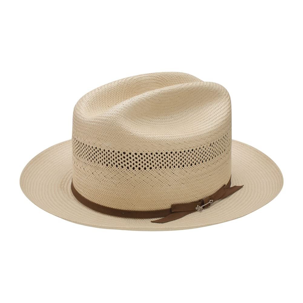 Stetson Open Road Vent, Color: Natural, Size: 7 1/8 (SSOPRV-05268171)