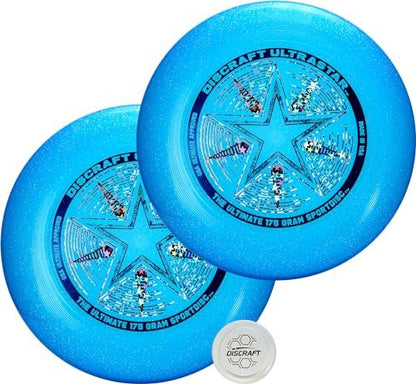 Discraft Ultrastar Ultimate Discs 1 & 2 Packs, Standard Size, for Competitive & Casual Play